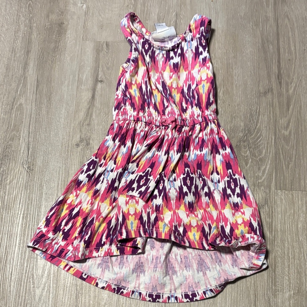 Rococo Colourful Sleeveless Kids Dress